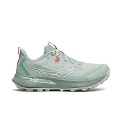 Saucony Peregrine 15 [S10990-249] 女 越野鞋 戶外 登山 抓地力 透氣 綠