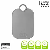 【美國康寧】Snapware TPU彈力耐磨砧板36cm-灰色
