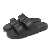 adidas 拖鞋 Znsory Sandal 男鞋 女鞋 黑 白 雙帶 涼拖鞋 愛迪達 JR3122 22.5cm BLACK