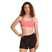 【紐西蘭Icebreaker】女 ZoneKnit™ 網眼運動內衣(附內襯)-125- S 活力粉