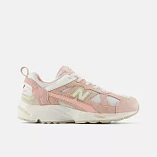 New Balance 878 [PV878PB1] 中童 運動休閒鞋 復古鞋 寬楦 舒適 穿搭 粉紅 19 粉紅