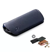 Bellroy Key Cover Plus 系列真皮長型鑰匙包 -海軍藍