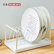 【日本Imakara】餐盤用瀝水收納架