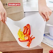 【日本Imakara】滑刀式免洗一次性防串味防滑砧板墊/切菜墊(附補充包)
