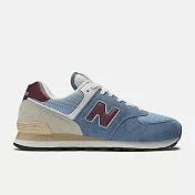 New Balance 574系列 復古鞋 男 休閒鞋 U574SPR-D US8.5 藍色