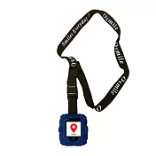 Osmile ED1000 失智症個人衛星定位器強固淋雨掛繩附錶帶AG 藍-掛繩