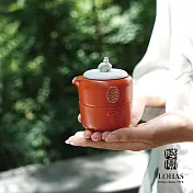 【陸寶LOHAS】太平有象旅行茶具組 國立故宮博物院１００週年院慶 故宮精品特別聯名 東方藝術 文創好禮  吉祥橙