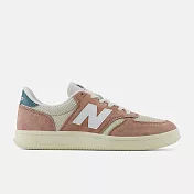 New Balance T500 男女復古休閒鞋-CT500GB-D US5 楓紅棕