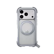 MAGEASY Odyssey Stand M 超軍規防摔磁吸支架手機殼 iPhone 17 Pro 迷霧