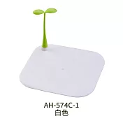 小豆芽地漏防蟲防臭矽膠墊 白色
