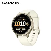 GARMIN VENU 4 GPS智慧腕錶 41mm 奶油白