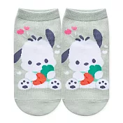 【ONEDER 旺達】三麗鷗家族直版襪 大耳狗 酷洛米 布丁狗 美樂蒂 帕恰狗 Kitty 台灣製棉襪 親子襪- 帕恰狗(15-22) PC-A503