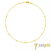 【Just Gold 鎮金店】稜合 TrioLink 黃金項鍊