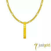 【Just Gold 鎮金店】稜合 TrioLink -縷光 黃金吊墜(不含鍊)