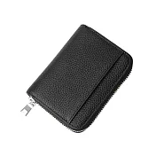 【COMET】RFID防盜日幣分格零錢包-絲印款(日幣錢包 日本零錢包 日幣零錢包 日元 日圓 防盜錢包/716-1) 黑色