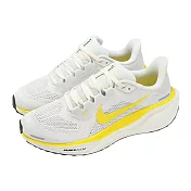 Nike 慢跑鞋 Wmns Air Zoom Pegasus 41 女鞋 白 黃 小飛馬 緩震 運動鞋 FD2723-111 23cm GREY/YELLOW