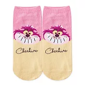 【ONEDER 旺達】迪士尼可愛貓狗直版襪 魯斯佛 101忠狗 妙妙貓 瑪麗貓 台灣製棉襪 親子襪- 妙妙貓(15-22) AC-A503