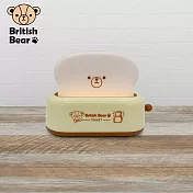 英國熊 可愛吐司無極小夜燈 LI-058