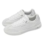 Skechers 休閒鞋 Arch Fit Arcade-Diamond Daze 女鞋 白 銀 輕量 彈性鬆緊鞋帶 177204WHT 22cm WHITE