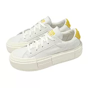 Converse 休閒鞋 Chuck Taylor All Star Cruise 男鞋 女鞋 白黃 復古 厚底 增高 A15817C 22cm WHITE/YELLOW