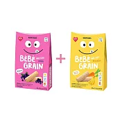 韓國【KEMY KIDS】貪吃凱米 穀物小捲心 藍莓+香蕉紅蘿蔔 2入組 40g*2