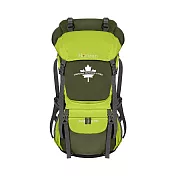【Horizon 天際線】 Outdoor極限探索登山後背包 60L (送防雨罩) 蒼茫綠