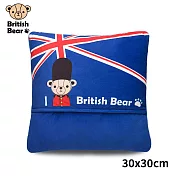 英國熊 暖腳墊-英倫風(PP袋) TA-D19B