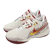Nike 籃球鞋 ZM LeBron NXXT GEN AMPD TYP EP 男鞋 米白 紅 LBJ 詹姆斯 FZ7888-001 27.5cm IVORY/RED