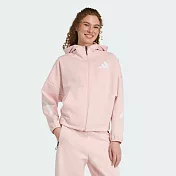 ADIDAS W Z.N.E. FZ 女 連帽外套 KC7905 L 粉紅色