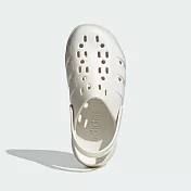 ADIDAS ADILETTE CLOG PLATFORM 女休閒拖鞋-JP9576 UK4 米白色