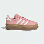 ADIDAS GAZELLE BOLD W 女休閒鞋-JS3903 UK4 粉紅色
