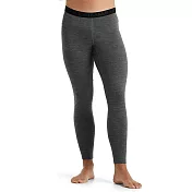 【紐西蘭Icebreaker】男 Oasis 貼身保暖長褲-BF200 S 灰色