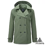 【ATUNAS 歐都納】女款GORE-TEX單件式防水外套A1GT2516W- M 霧綠