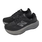 New Balance 慢跑鞋 Fresh Foam X More V6 2E 寬楦 男鞋 黑 灰 緩衝 運動鞋 NB MMORLA6-2E 25cm BLACK/CASTLEROCK