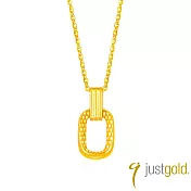 【Just Gold 鎮金店】蜂語 黃金項鍊