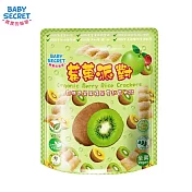 【BABY SECRET 寶寶的秘密】有機米餅袋裝(12M+) 奇異果蘋果蔓越莓