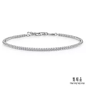 【點睛品】網路獨家款 微光點點 鉑金手鍊_計價鉑金(19公分)