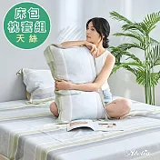 英國Abelia《斯柏格》雙人天絲木漿纖維床包枕套組