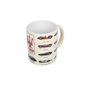 【久達尼】瑪莎拉蒂 Maserati 經典馬克杯 彩色