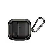 MAGEASY Odyssey 抗衝擊磁扣耳機殼 AirPods 4-金屬黑