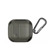 MAGEASY Odyssey 抗衝擊磁扣耳機殼 AirPods 4-金屬綠