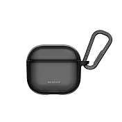 MAGEASY Roam 城市漫遊霧透耳機保護殼 AirPods 4-霧透黑