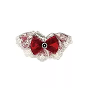 Bestkin 宮廷寶石頸圈 XS 紅色