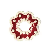 Bestkin 鉤織雲朵花環-莓果 XS 紅色