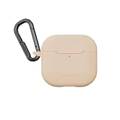 MAGEASY Skin 親膚耳機保護殼 AirPods 4-貝殼粉