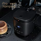 Pro Kamping 領航家 1.6L多功能黑釜陶瓷電子鍋 PK-EC4W2L