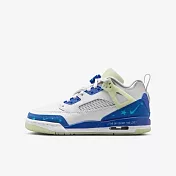 Nike 耐吉 Jordan Spizike Low SS GS [HJ5979-100] 大童 運動休閒鞋 夜光 白藍