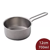 WMF Mini 德國 316 不鏽鋼單柄鍋 12cm 700ml 泡麵鍋 湯鍋 (電磁爐 IH爐可用)