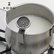 【日本下村KOGU】不鏽鋼夾掛式手沖咖啡溫度計