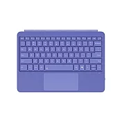 DUX DUCIS 微軟 Surface Pro 12 DK 鍵盤(CK Pro) 智能吸附 台灣輸入法注音倉頡 -紫色